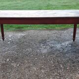 Country farm table in oak