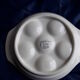 9 plates with 6 gien earthenware snails diam 14.5 cm