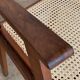 Vintage cannage armchair