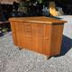 Scandinavian corner unit in teak from the 1960s.