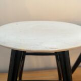 Suite of 4 scandinavian stools