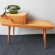 Danish phone table 1960s