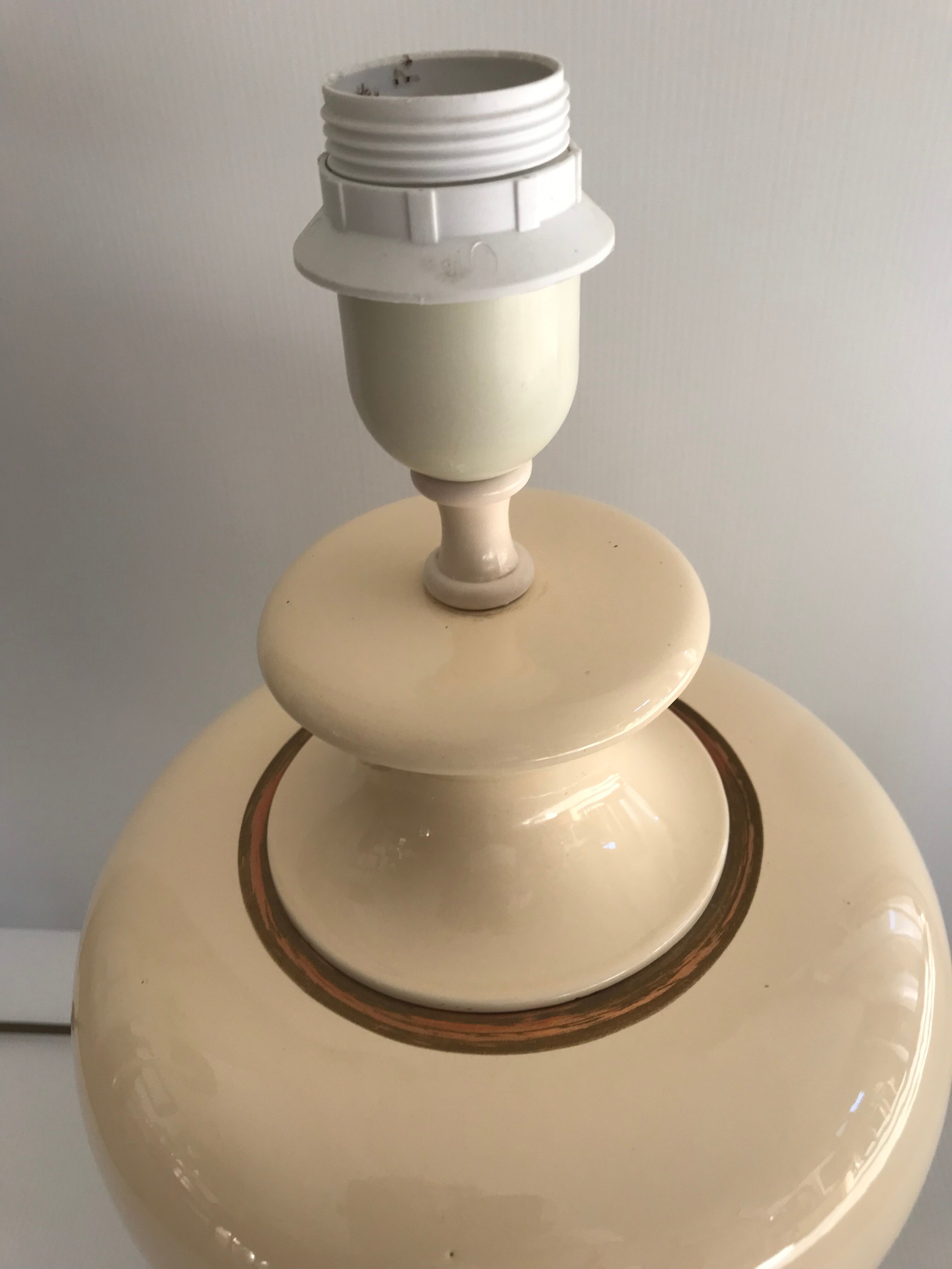 Vintage ceramic lamp base 41cm