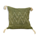 Housse de coussin Bohème kaki