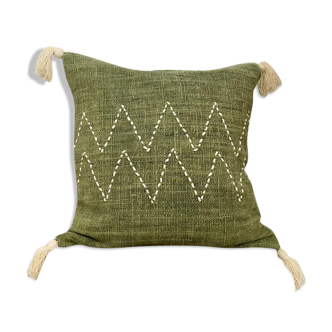Bohemian cushion cover khaki