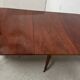 A six-foot Louis XVI style mahogany table from the 19th century.
