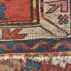 Ancient Caucasian carpet Kazak eagle 143x257 cm
