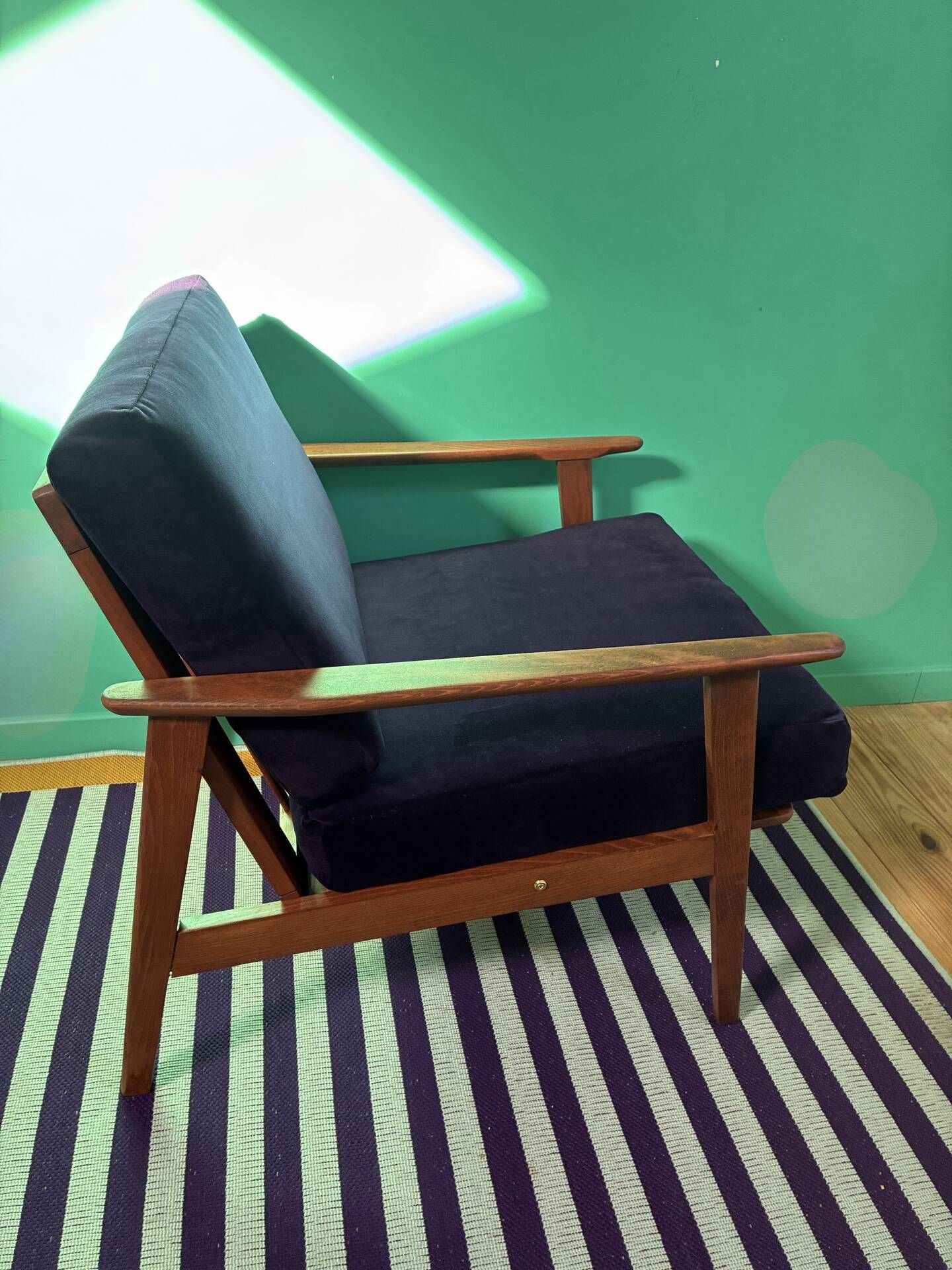 Vintage Scandinavian Armchair - Mid Century