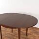 Table à manger extensible en chêne polonais du milieu du siècle, années 1960.