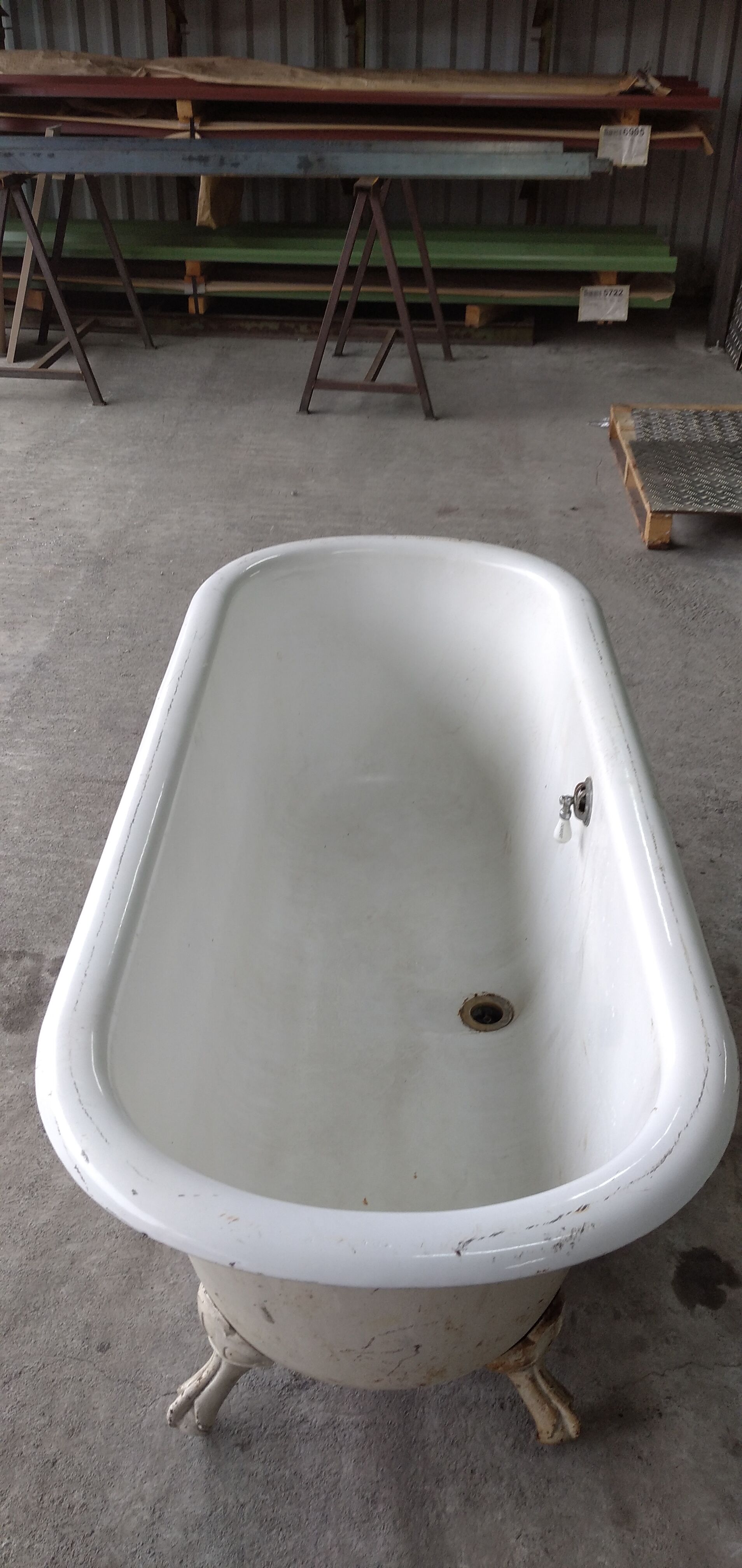 Baignoire fonte émaillée