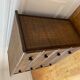 Commode en rotin, Maugrion 1960