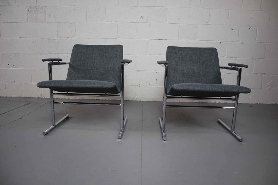 Pair of "Oslo" armchairs by Rudi Verelst for Novalux Belgium, 1965
