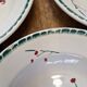 Set of 8 Deep Plates Cherry Blossom Badonviller