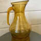 Pair of smoked glass pitchers