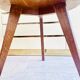 Petite table basse tripode vintage, années 60