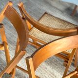 3 folding chairs 1970