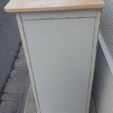 Parisian buffet patina blue grey