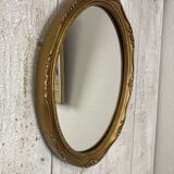 Antique oval mirror (44x33cm)