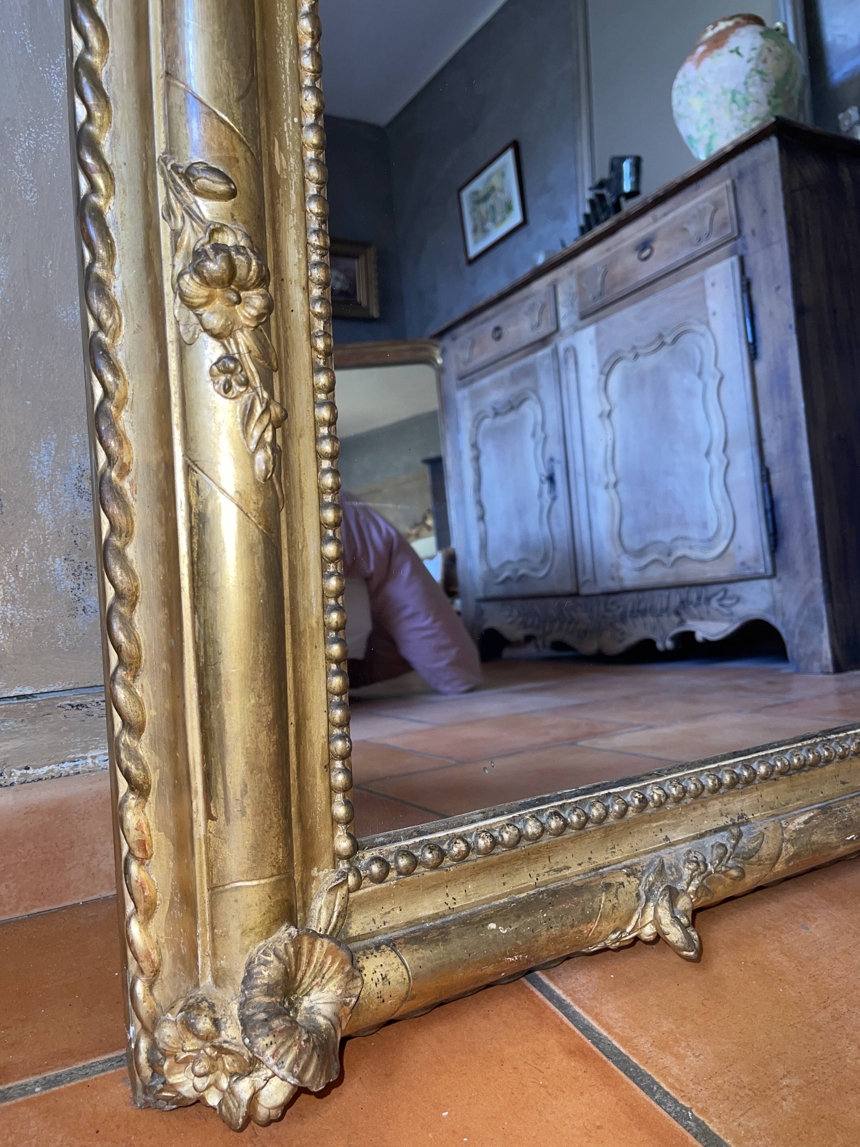 Louis XV style mirror
