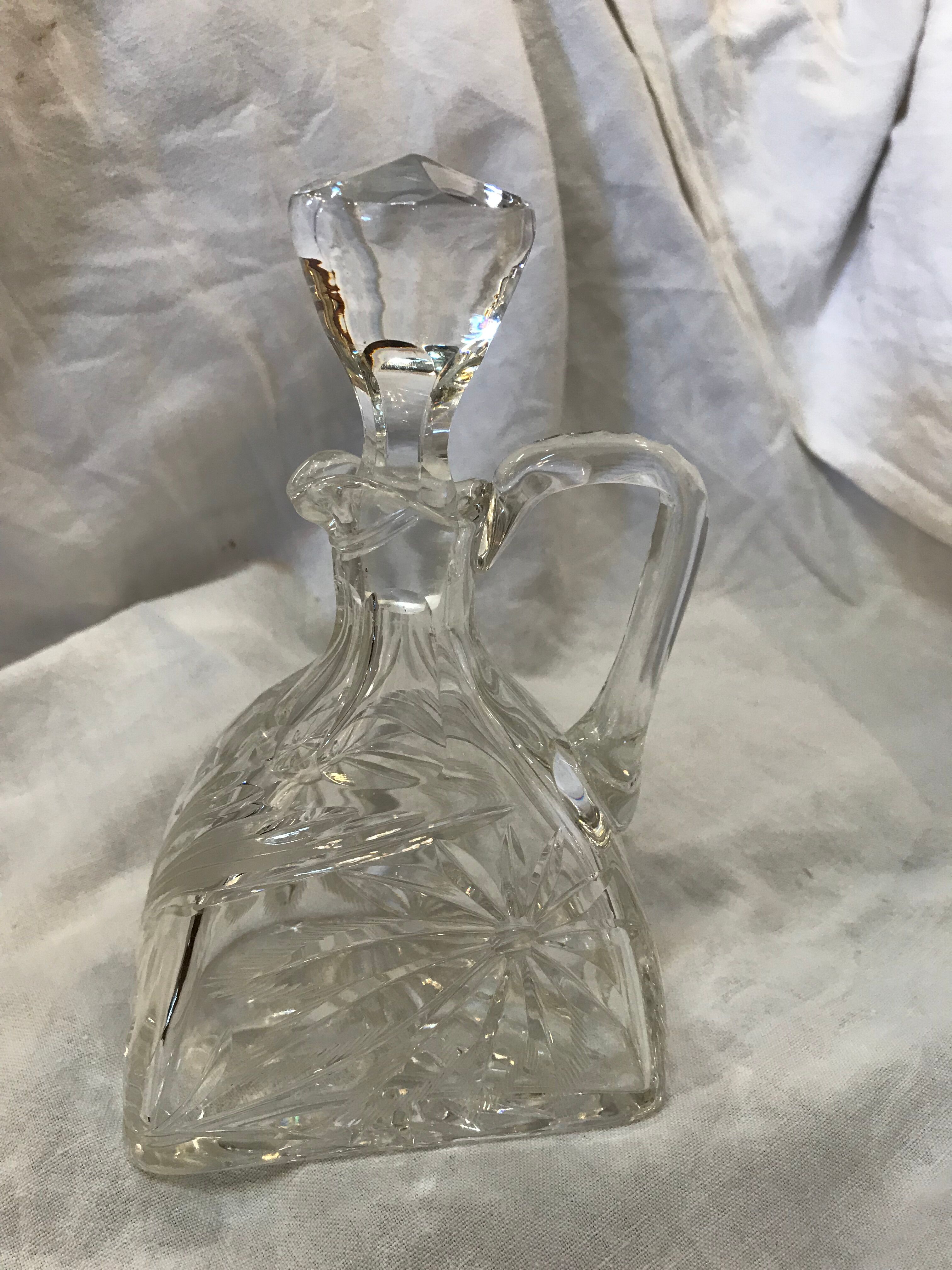 Crystal liquor decanter