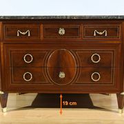 Rare Commode en Acajou, époque Louis XVI – 2ème partie XVIIIe