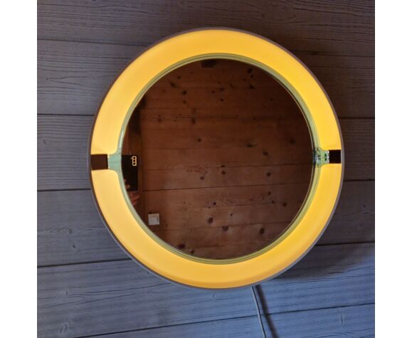 Round mirror Allibert 70s
