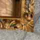 Antique mirror in carved wood