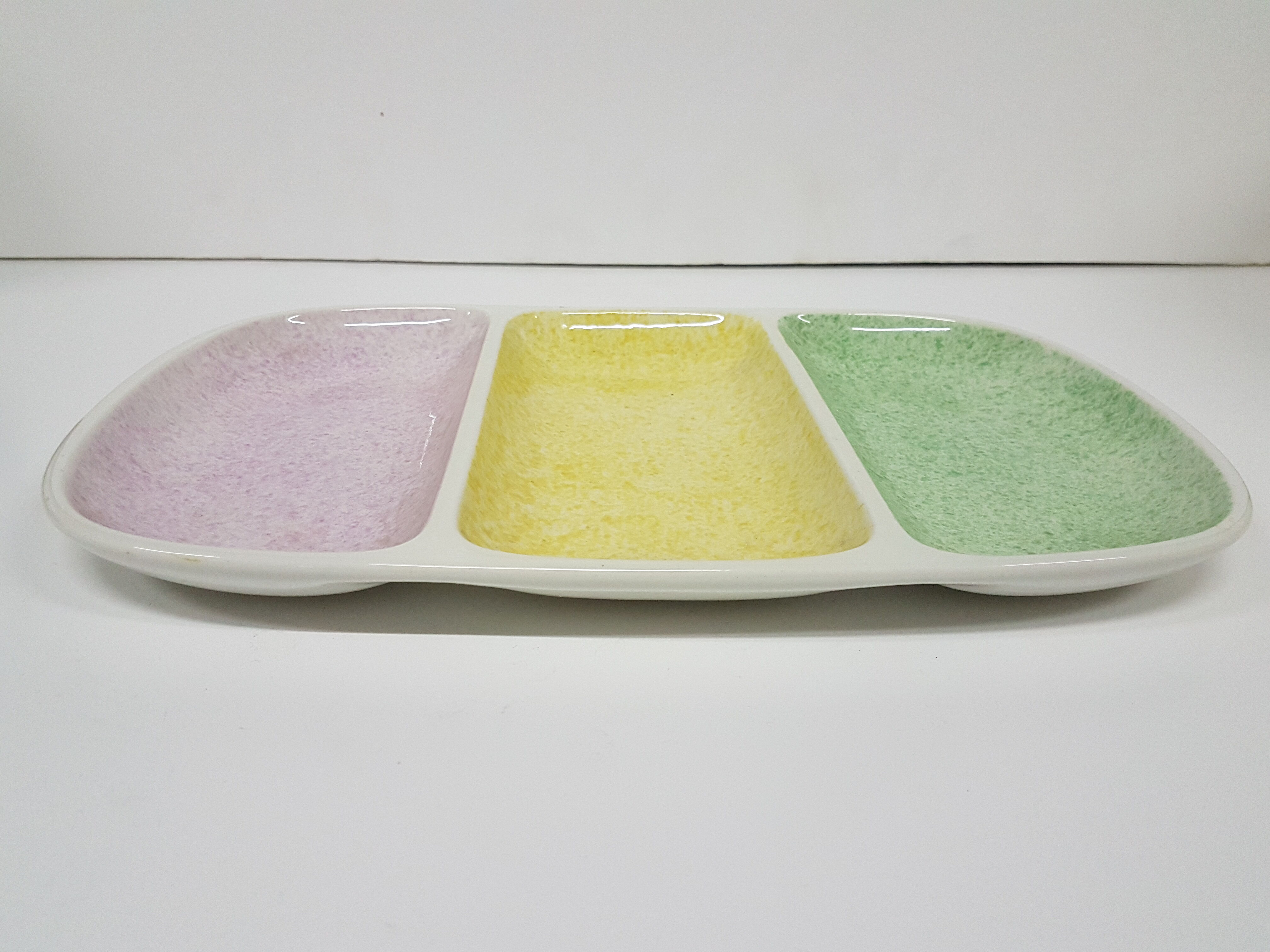 Dish raviers Gien France, 60s