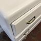 Chest of drawers 3 drawers vintage 1950 color chalk