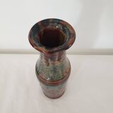 Ceramic vase Signed Dacier / Faque - Height 26.5cm