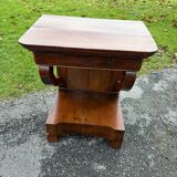 Restoration period console in walnut circa 1800