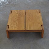 Solid elm coffee table
