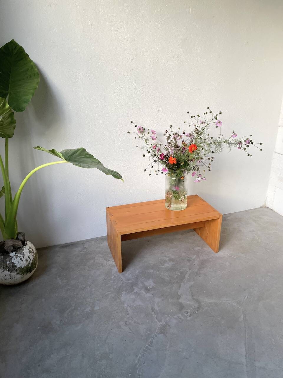 Maison Regain pine coffee table