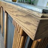 Zinc bar counter