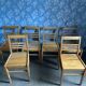 6 chaises René Gabriel