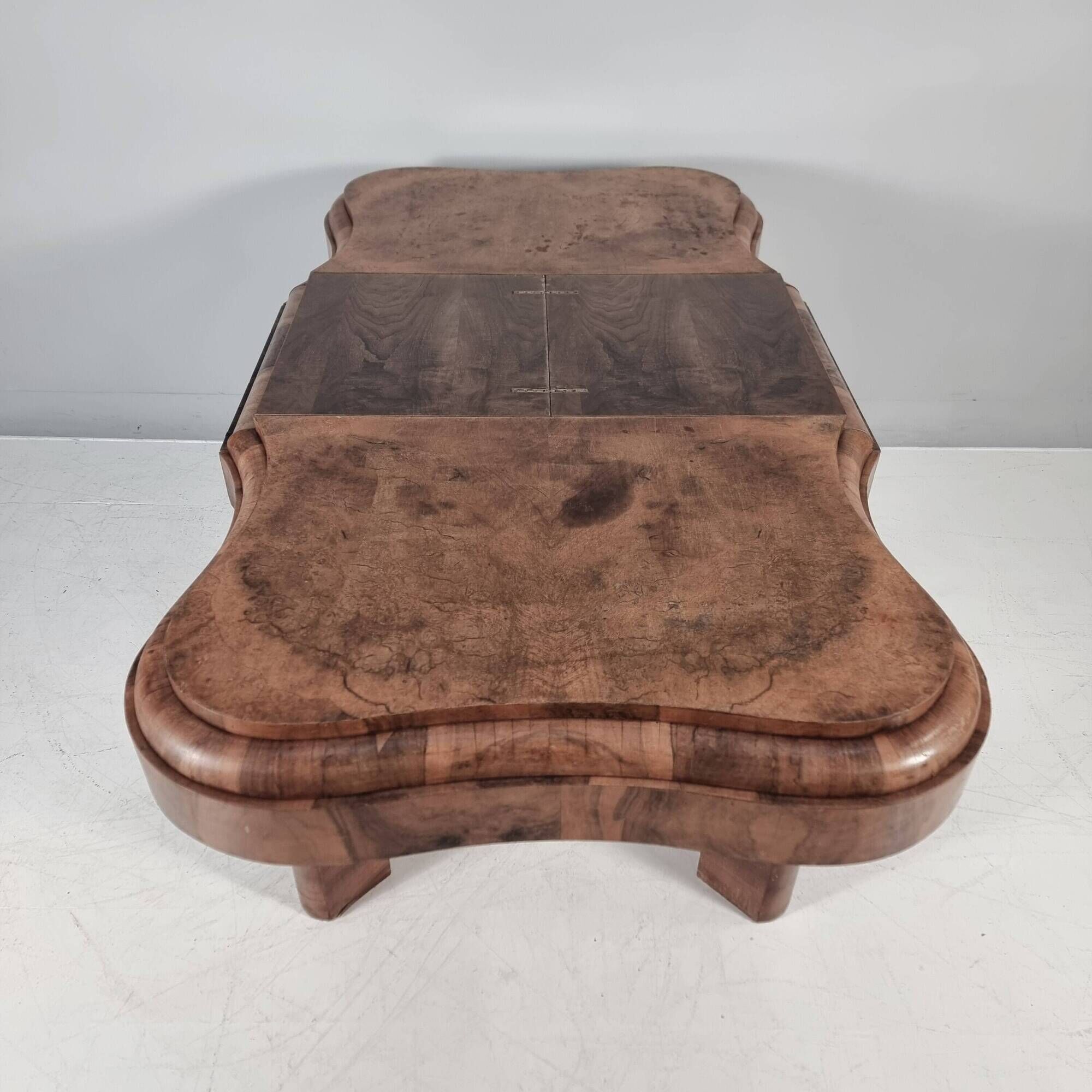 Art Deco Wood Table, 1940s
