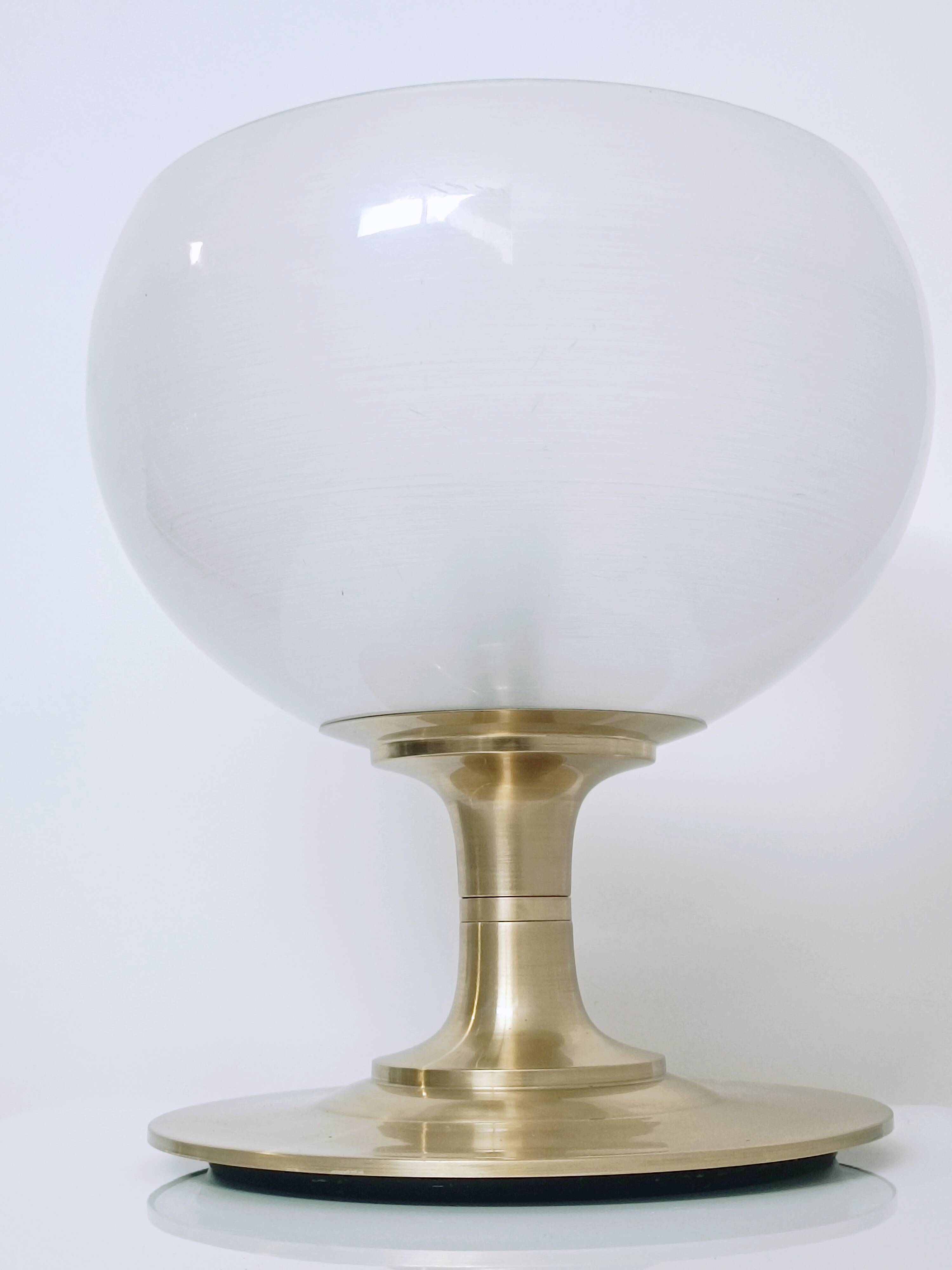 Lampe en laiton Italie 1970s