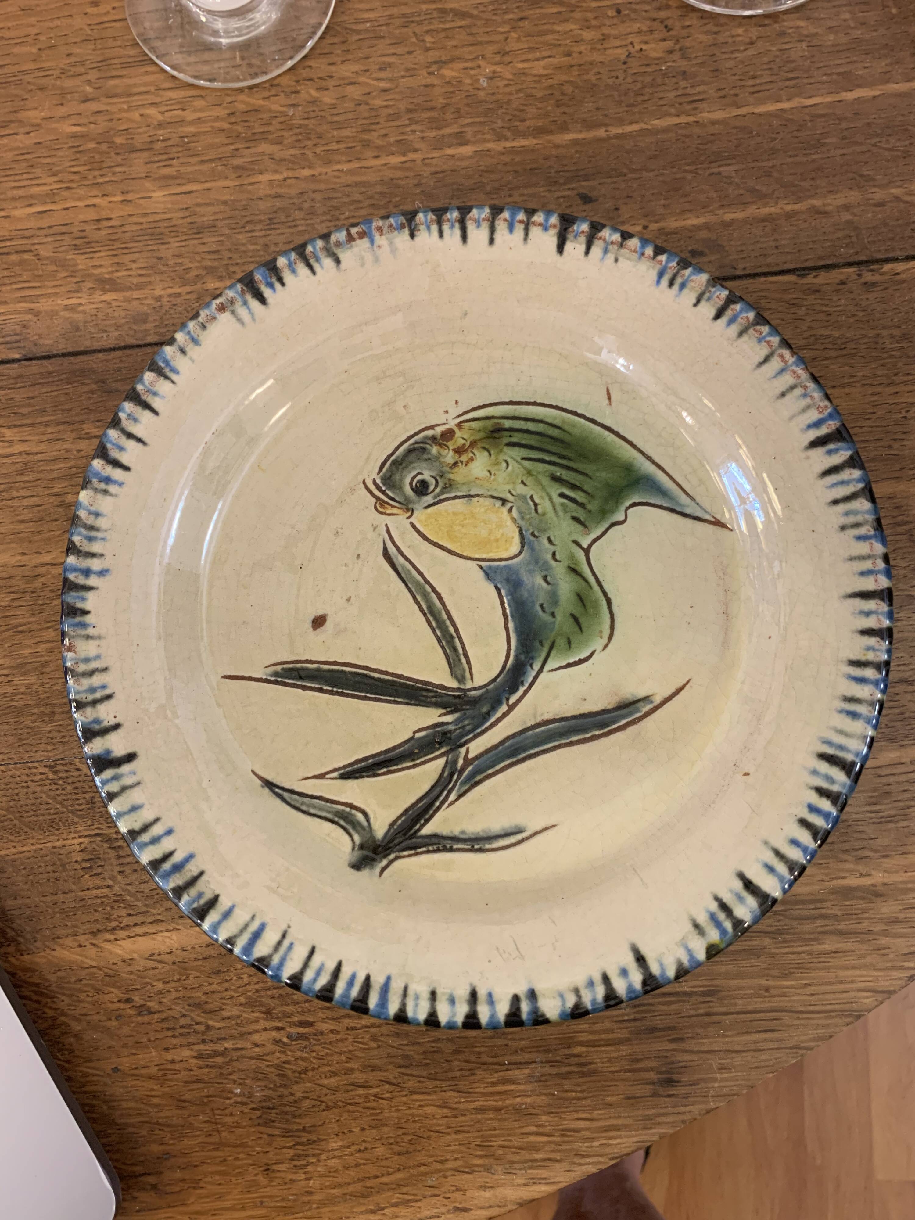 Diaz Costa 1950 plate service