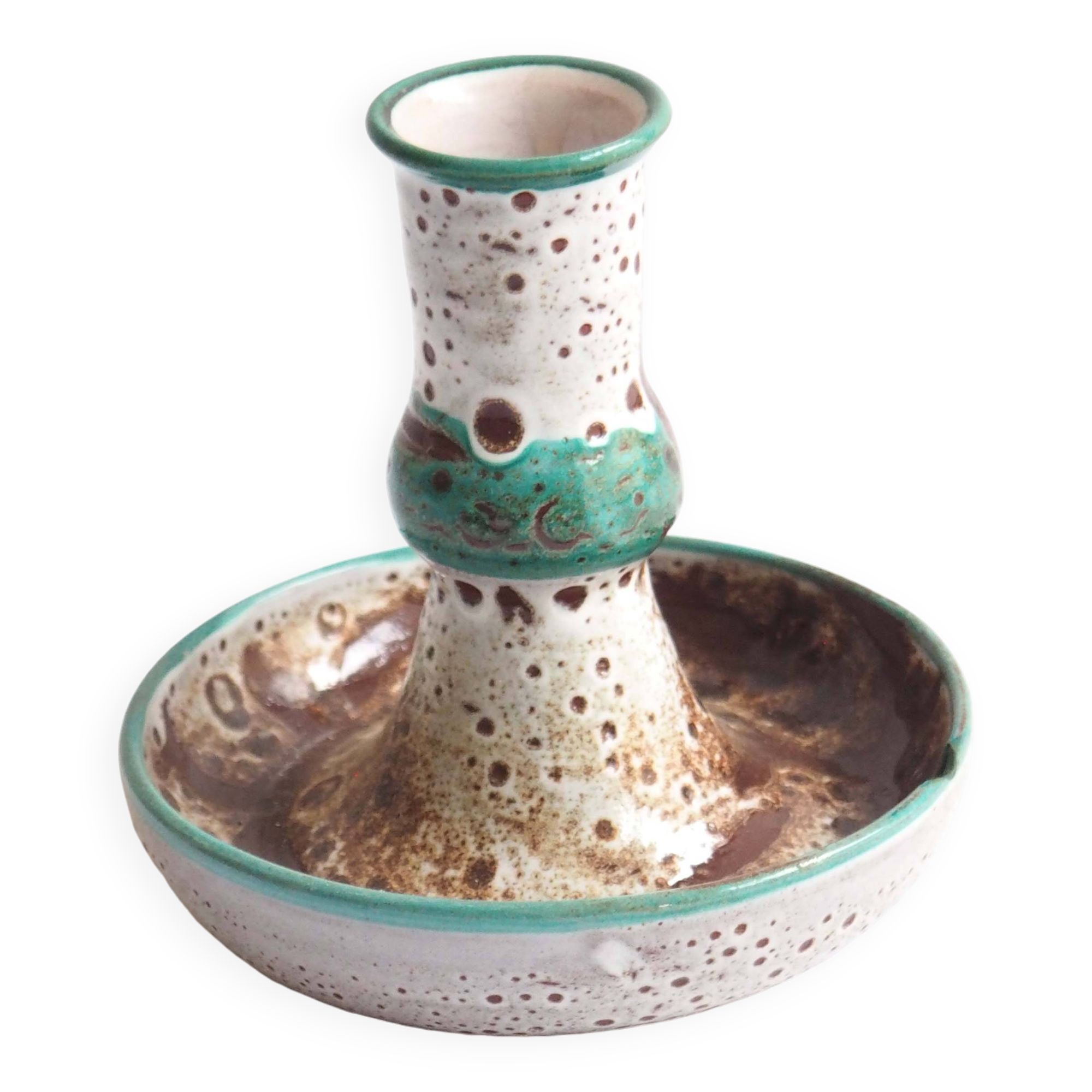 Ceramic candle holder 1950