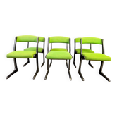 Set of 6 Kangaroo chairs by Emile Baumann, 1960s