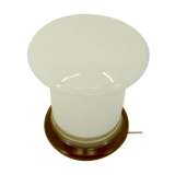 Glass and Ceramic Table Lamp 1960s
