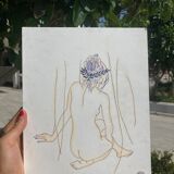 2 drawings from the back