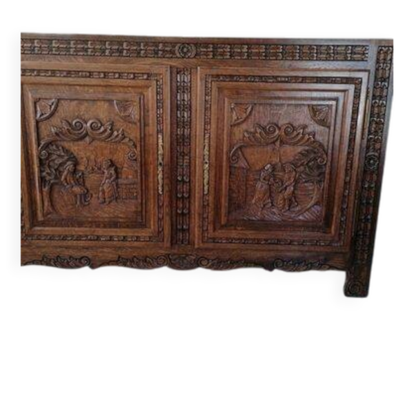 Portes de placard en bois sculpté