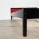 Double bed postmodern German vintage profile system by Elmar Flötotto for Flötotto.