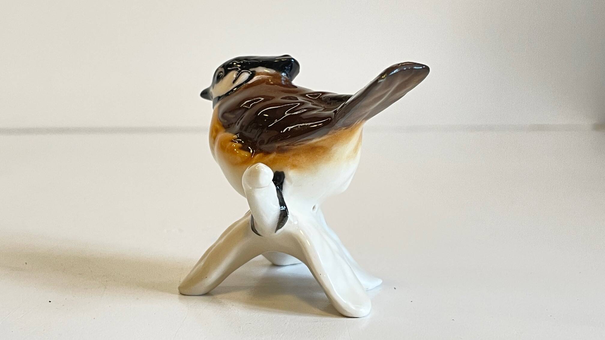 Small bird vintage german porcelain
