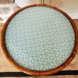 Table basse en rotin