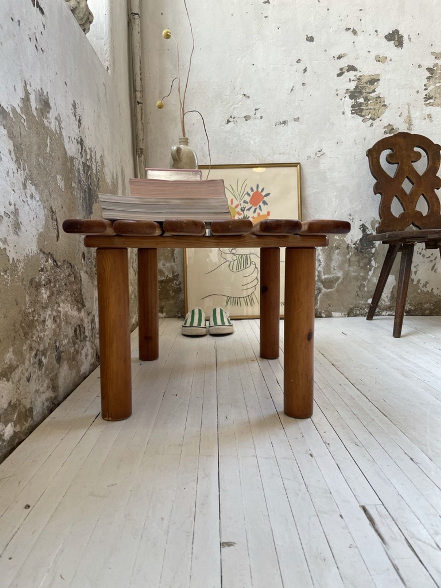 Table basse porte-bagages Rainer Daumiller