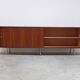 Enfilade Zebrano par Alfred Hendrickx pour Belform, années 1960