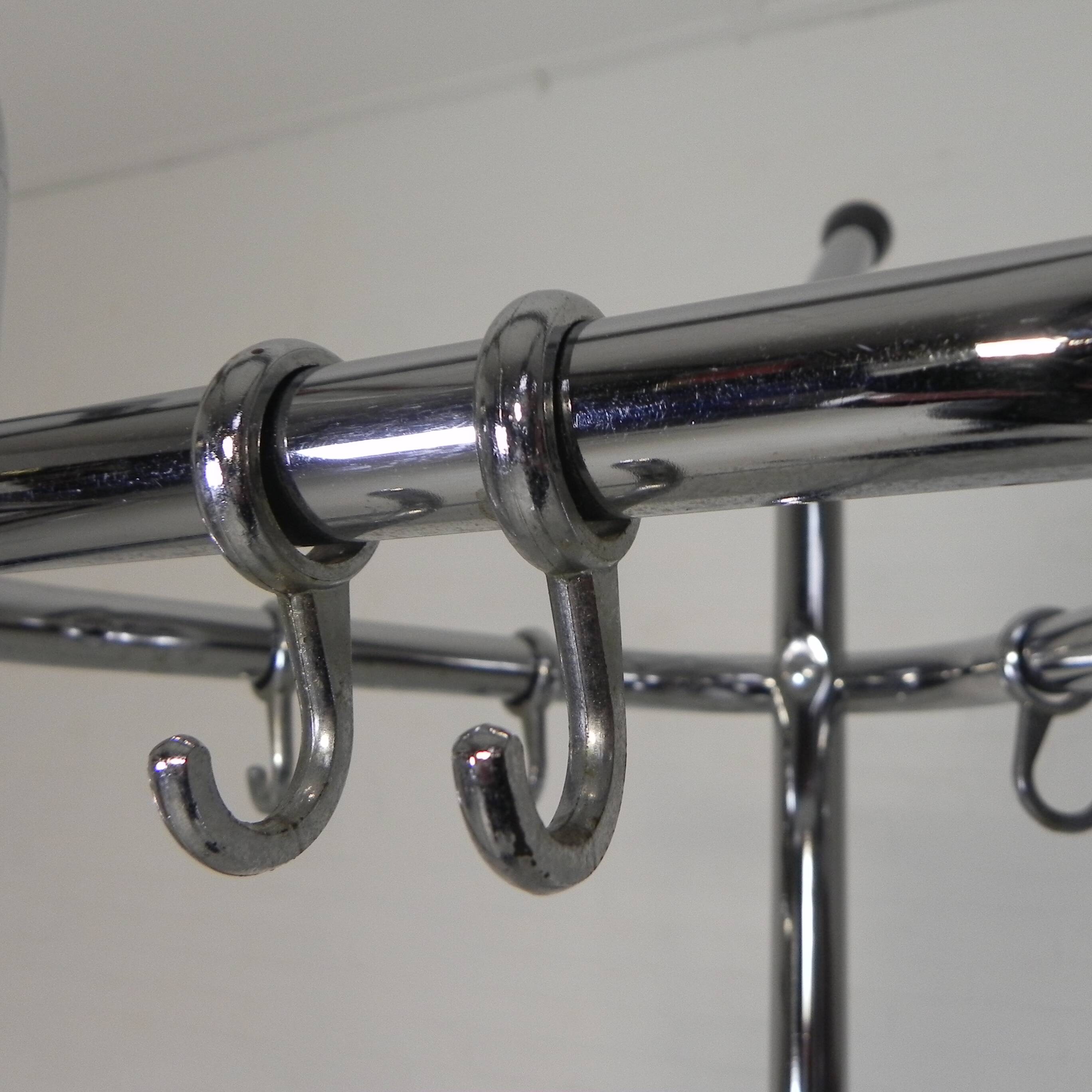 Sturdy standing Tubax coat rack, 1960s