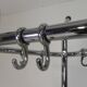 Sturdy standing Tubax coat rack, 1960s